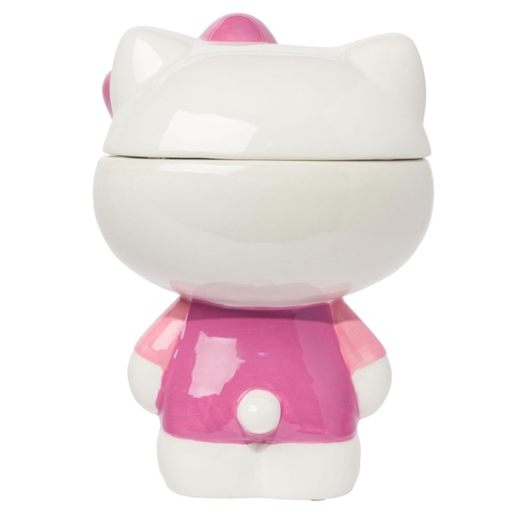 Sanrio Hello Kitty 3D Sculpted Ceramic Cookie Snack Jar (Large) - Picture 8 of 8